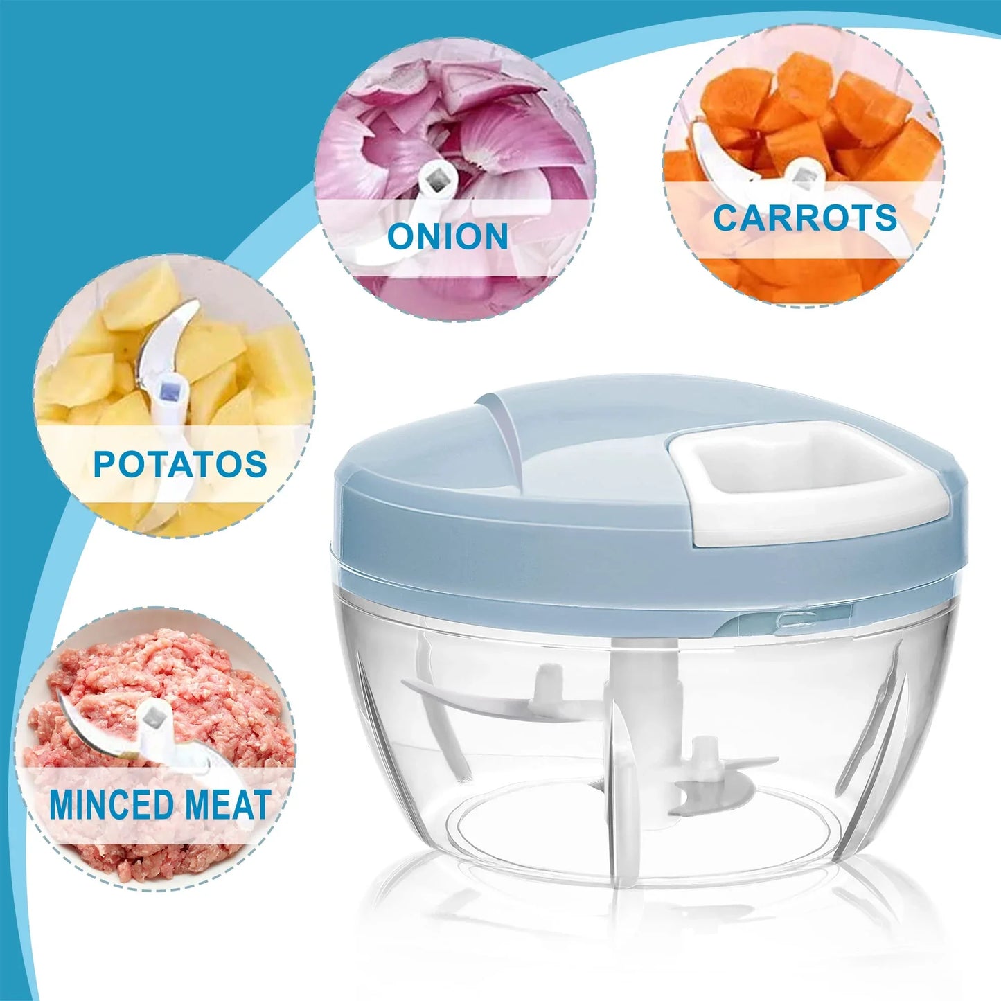 ⚡ 50% OFF Today ⚡ Pull Vegetable Chopper