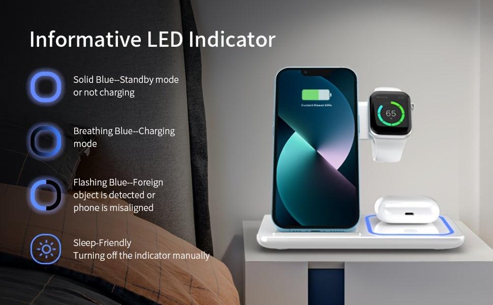 3-in-1 Wireless Charging Station