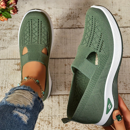 Comfortable Low-Top Fabric Slip-On Sneakers