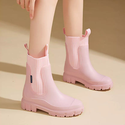 Dalizza™ Waterproof Fashionable Round Toe Boots