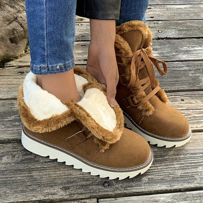 Women's Plush Lined Snow Boots