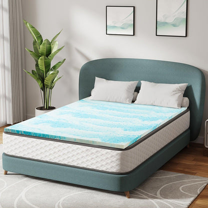 Cooling Gel Infused Memory Foam Bed Toppers