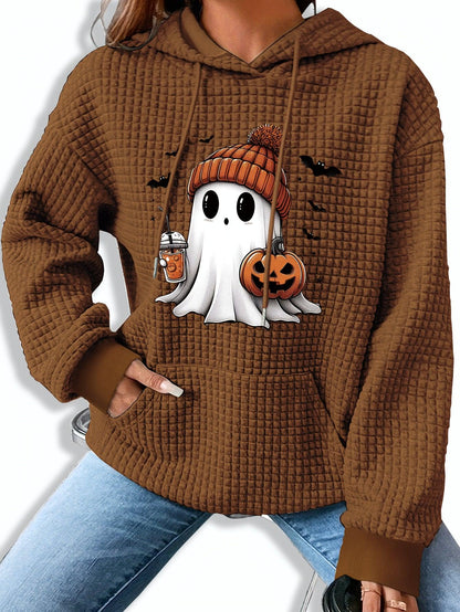 Women's Halloween Themed Pullover Hoodie