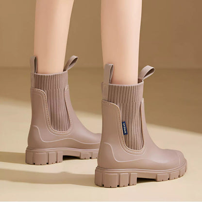 Dalizza™ Waterproof Fashionable Round Toe Boots