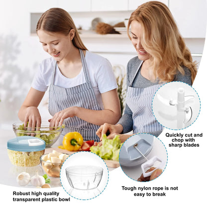 ⚡ 50% OFF Today ⚡ Pull Vegetable Chopper