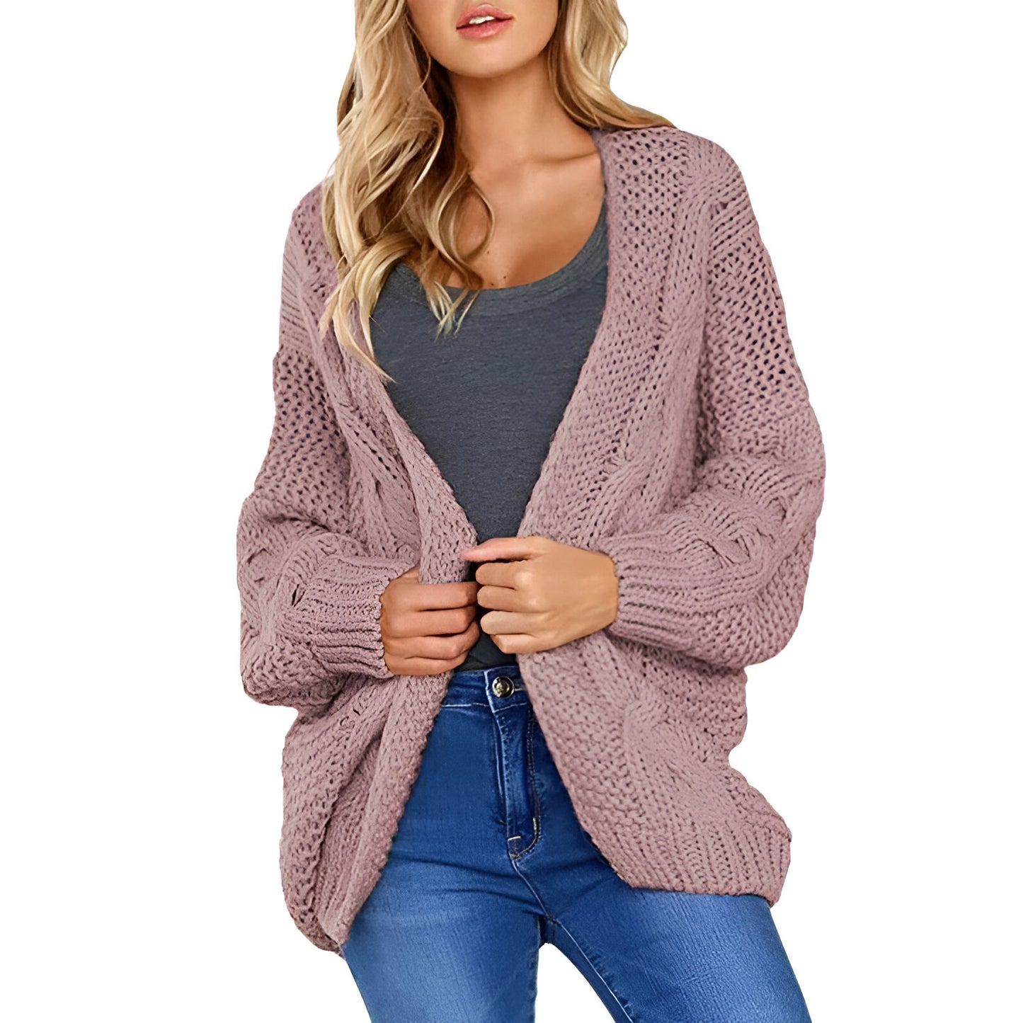 Dalizza™ Long Sleeve Cardigan Sweaters