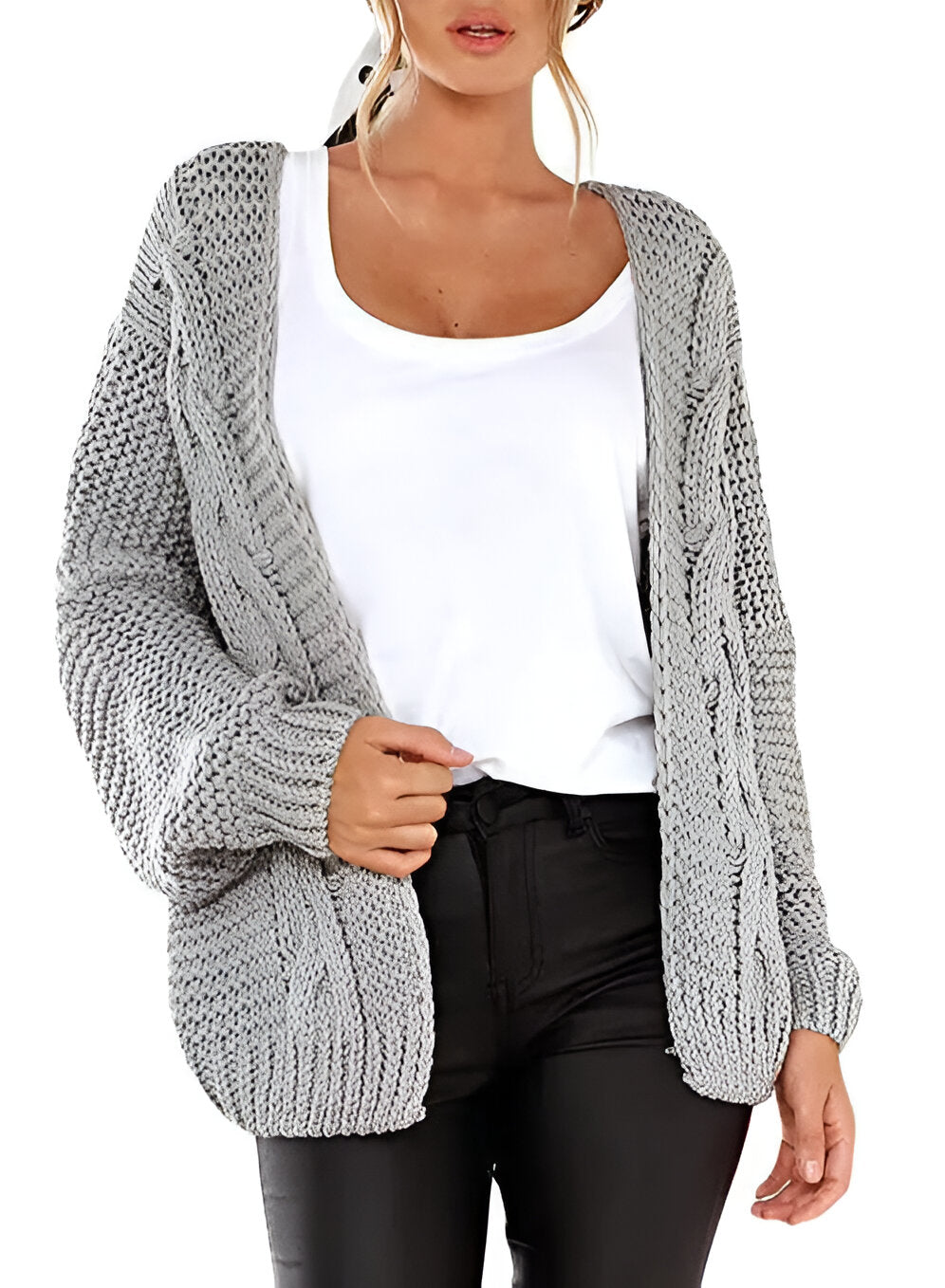 Dalizza™ Long Sleeve Cardigan Sweaters