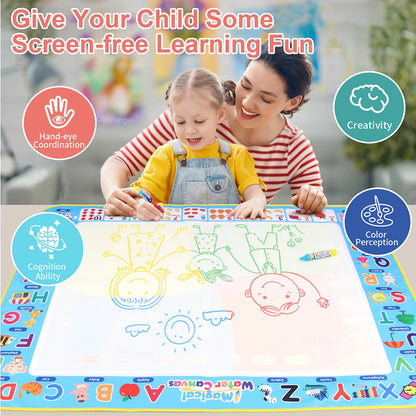 Aqua Painting Drawing Mat Mess Free Learning Toy Mat