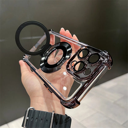 Dalizza™ Plated Clear Bracket Phone Case