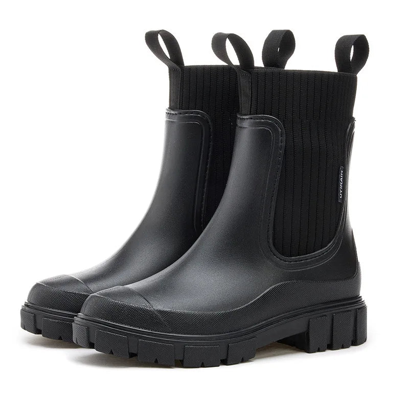 Dalizza™ Waterproof Fashionable Round Toe Boots