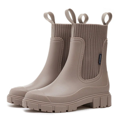 Dalizza™ Waterproof Fashionable Round Toe Boots