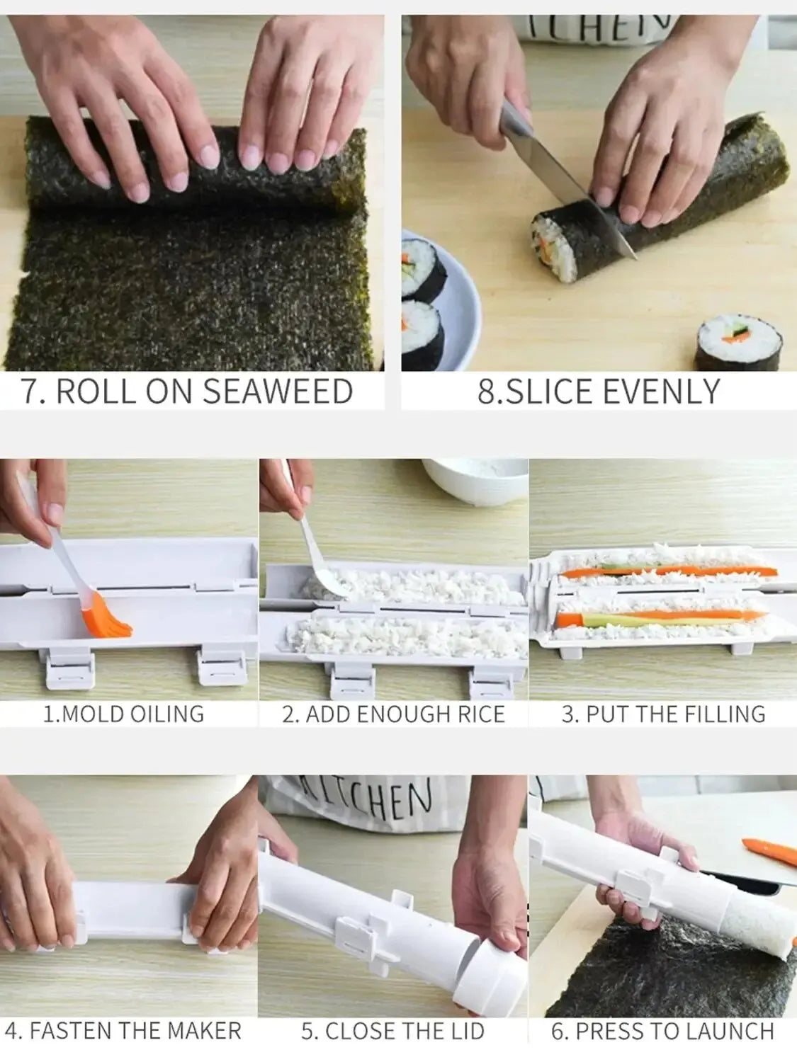 Sushi Roller Bazooka: la perfección de una noche de sushi a tu alcance