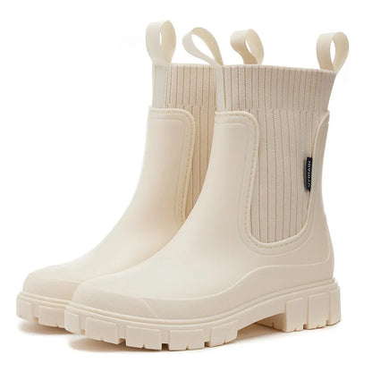 Dalizza™ Waterproof Fashionable Round Toe Boots