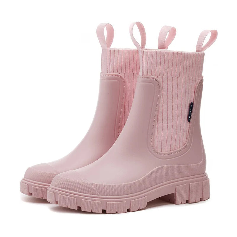 Dalizza™ Waterproof Fashionable Round Toe Boots