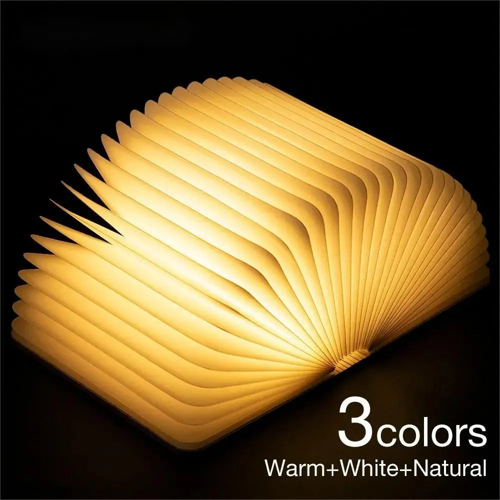 DOZALA™ Wooden Book Lamp