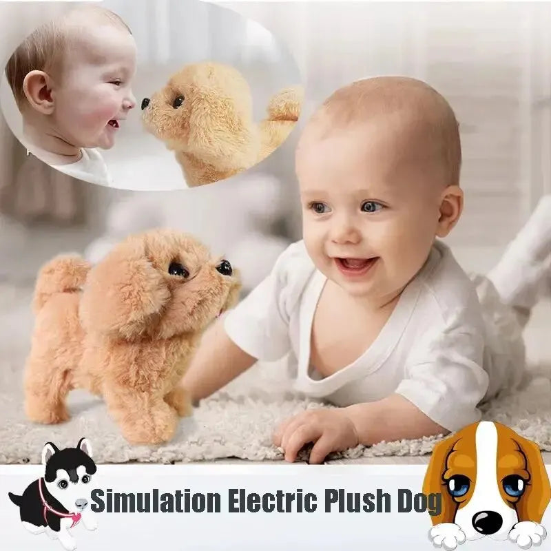 Electronic Interactive Plush Puppy Toy