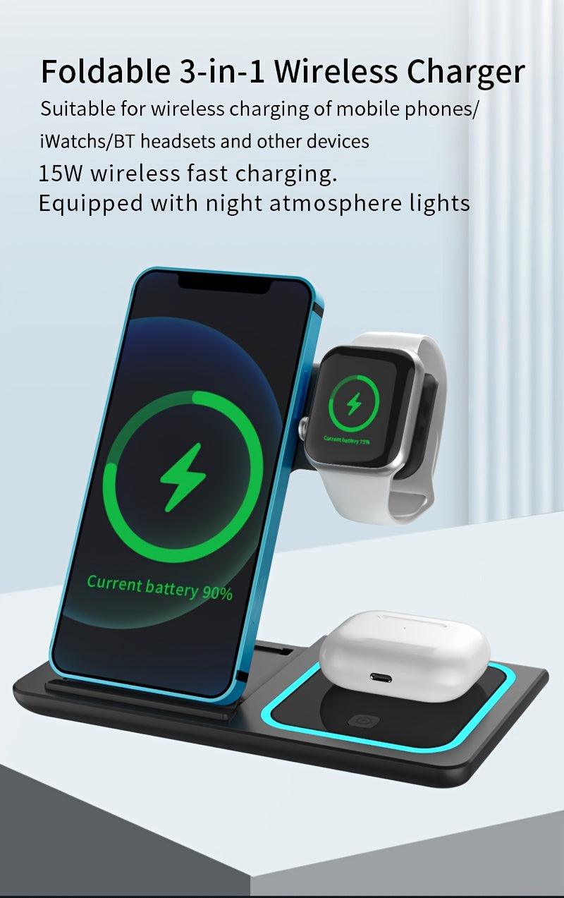 3-in-1 Wireless Charging Station