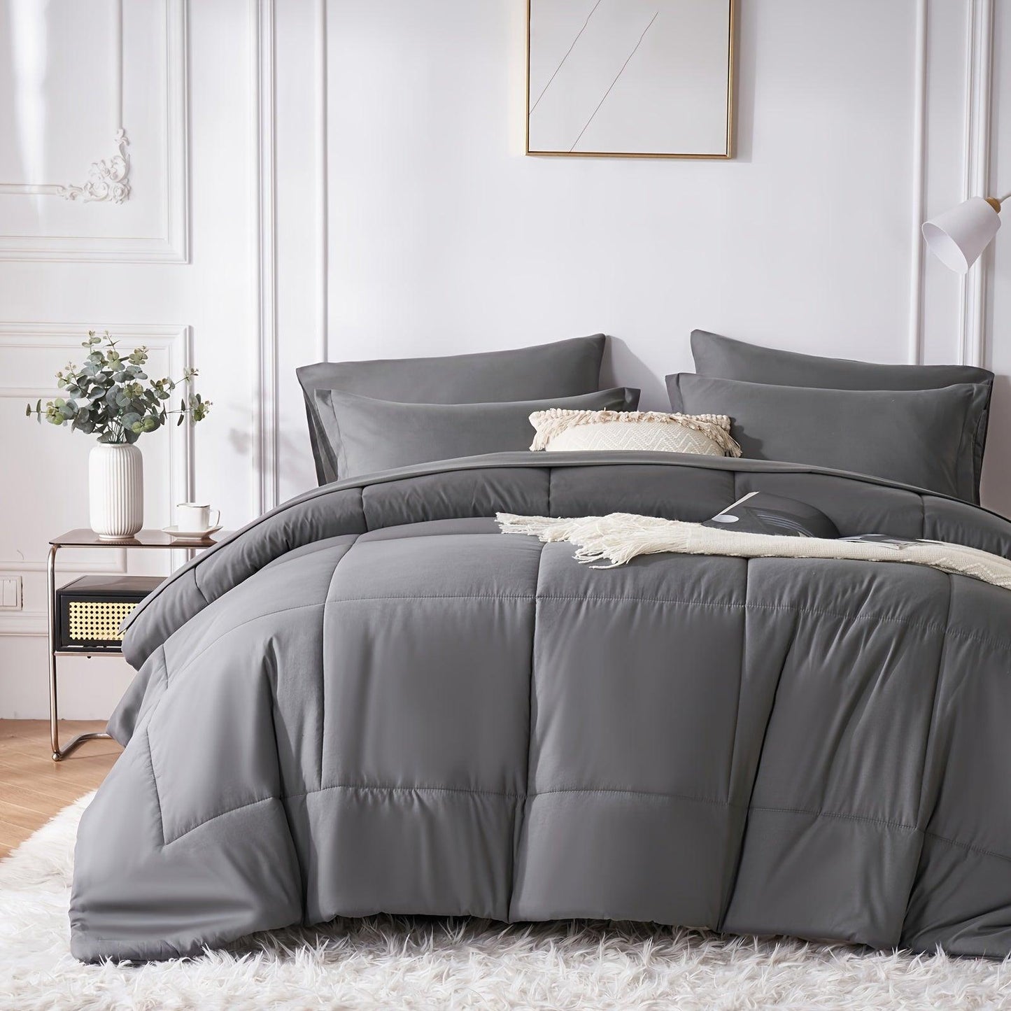 7-Piece Luxurious Down Alternative Comforter Sets