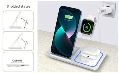 3-in-1 Wireless Charging Station