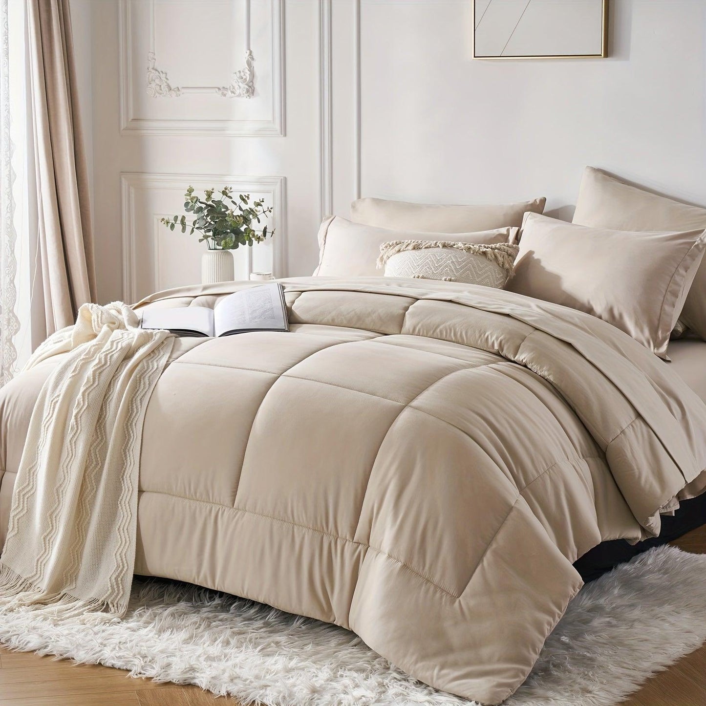 7-Piece Luxurious Down Alternative Comforter Sets