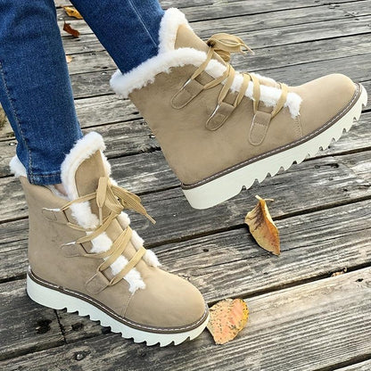 Women's Plush Lined Snow Boots