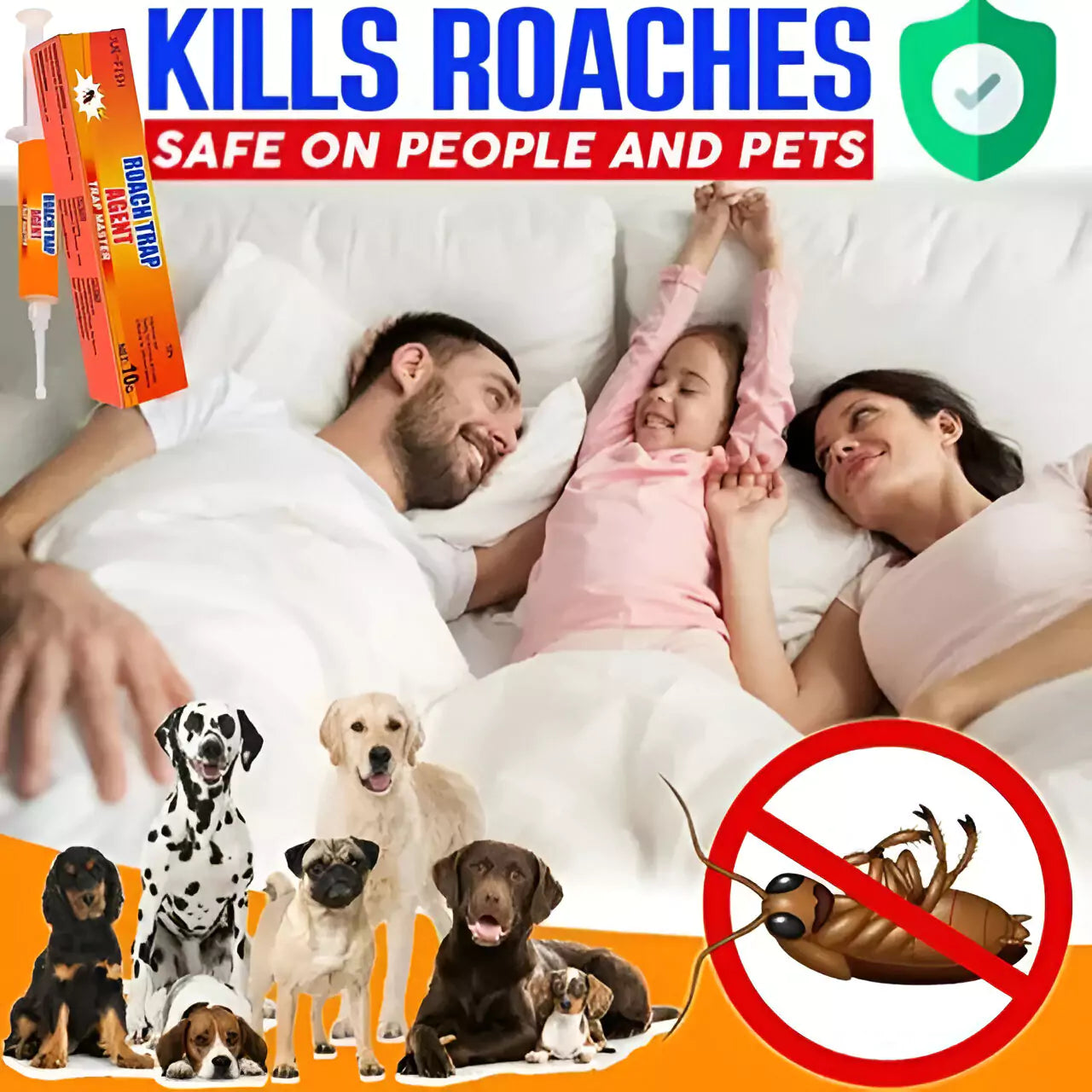 ⚡ Buy 1 Get 1 Free⚡ ROACH TRAP AGENT Gel Bait